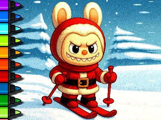 Easy Coloring Labubu Time